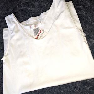 Brand new white tank/cami s/m